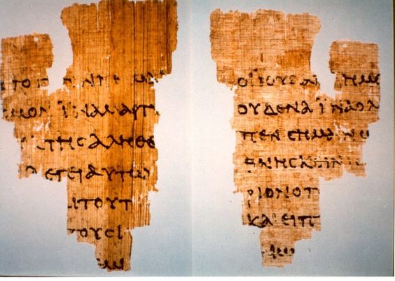 Papiro 52 - Testo mais antigo do Novo Testamento